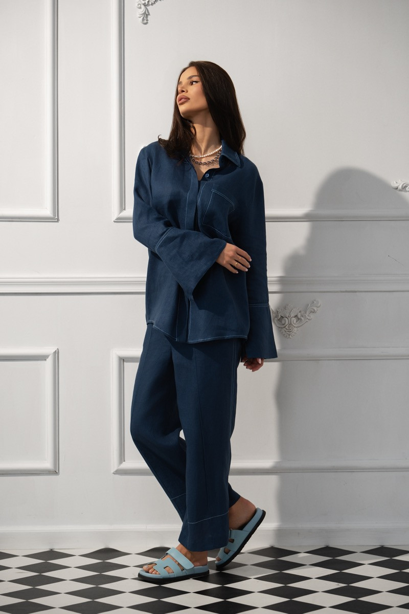 Сет marella linen blue